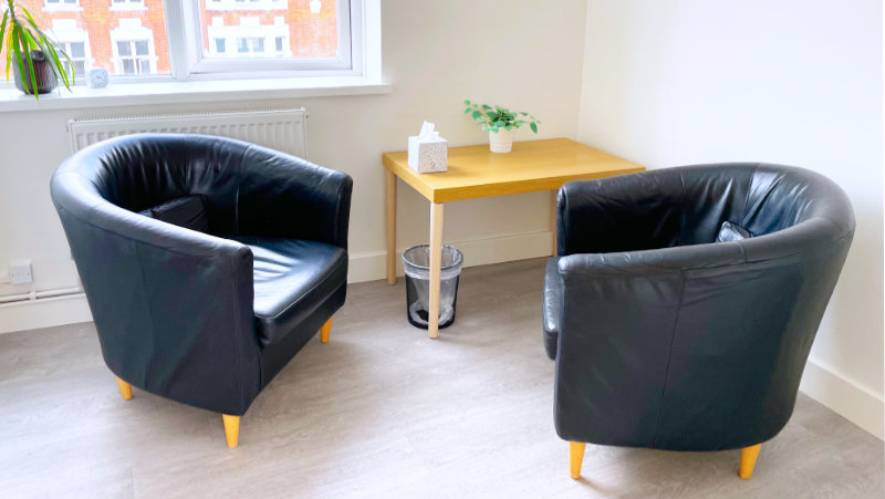 Clapham Talking Therapy Room