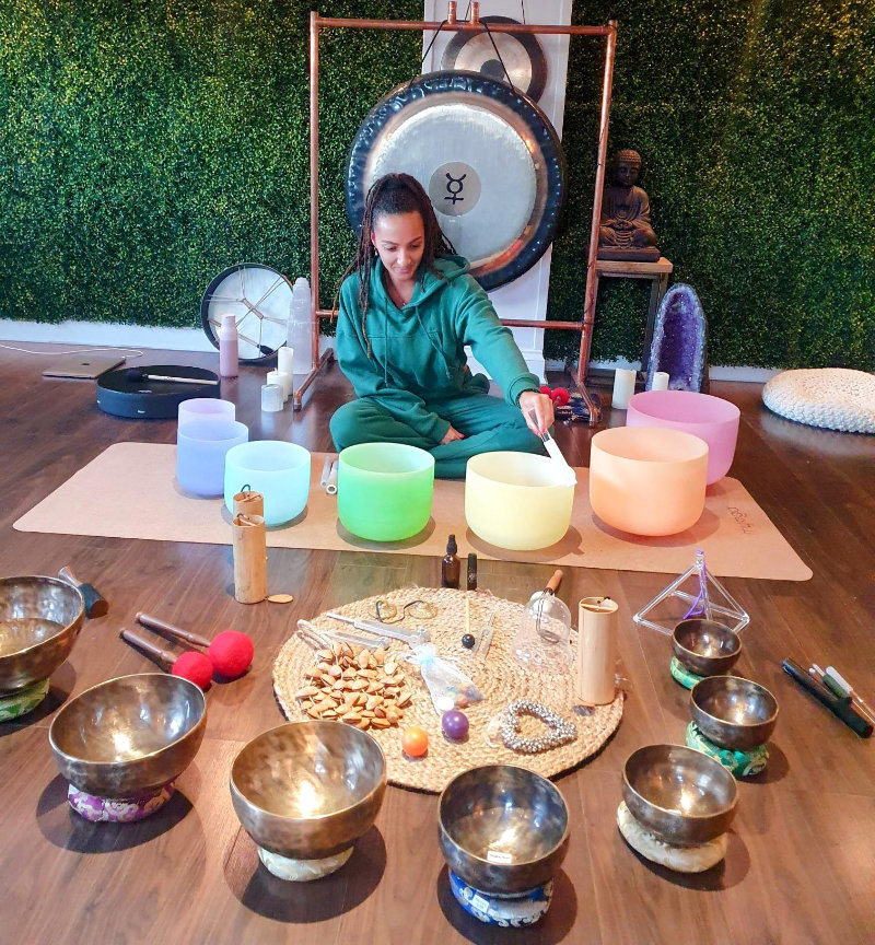 Blossoming in the light