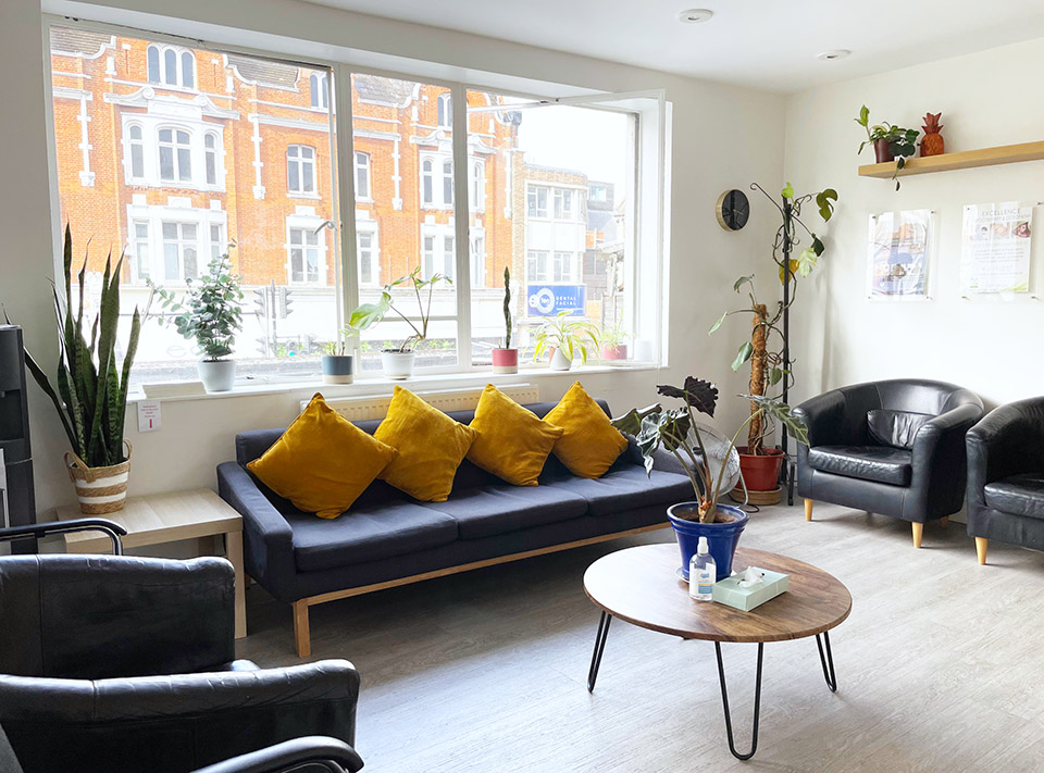 Clapham Reception cleaned