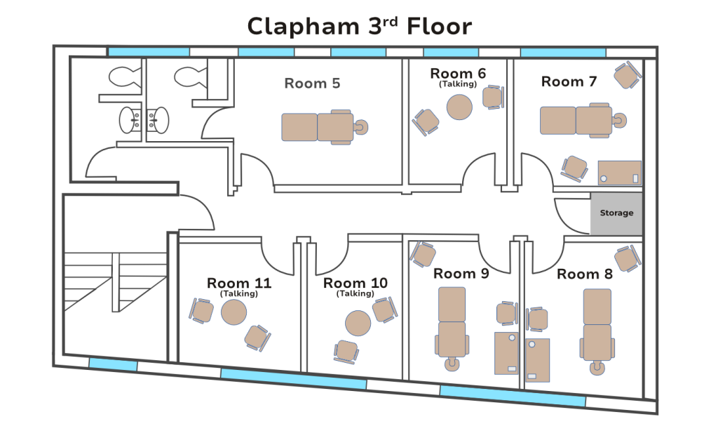 Clapham floorplans 3rd floor