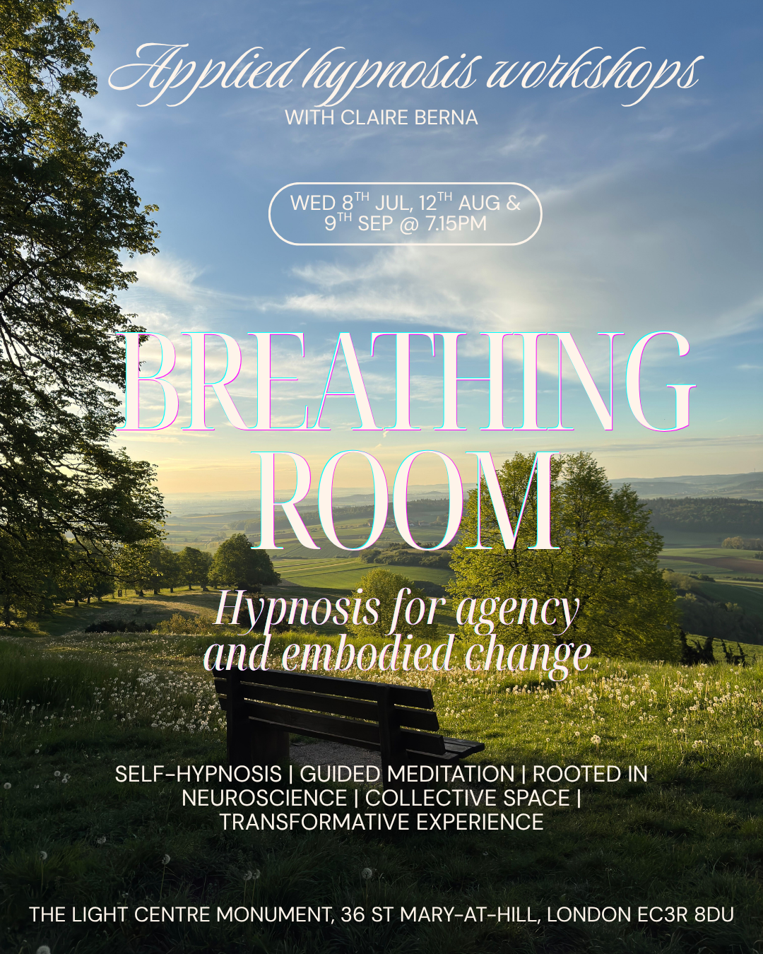 Hypnotherapy workshops